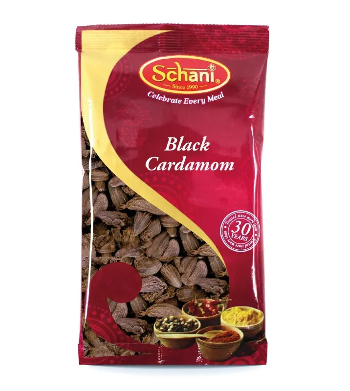 SCHANI Whole Cardamom Black 200 gm