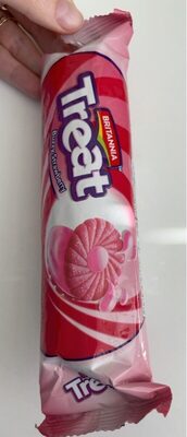 [BRITANIA Treat Fruit Cream Strawberry 100 gm] BRITANIA Treat Fruit Cream Strawberry 100 gm
