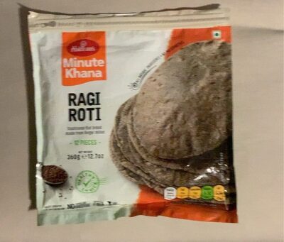 Haldiram Frozen Ragi Roti 360 gm