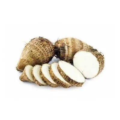[FRISCHE Maan Kochu 1 kg (aus Bangladesh)] FRISCHE Maan Kochu 1 kg (aus Bangladesh)