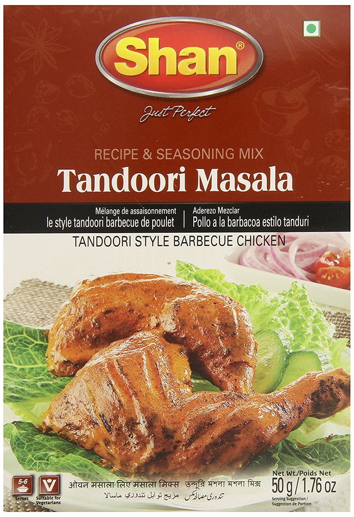 [SHAN Tandoori Mix Masala 50 gm] SHAN Tandoori Mix Masala 50 gm