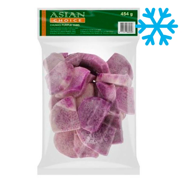 ASIAN CHOICE Yams Purple Chunks 454 gm