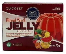 HEERA Crystal Jelly Mixed Fruit (Halal) 75 gm