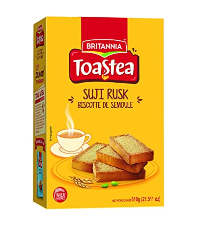 [BRITANIA Suji Rusk Toast 610 gm] BRITANIA Suji Rusk Toast 610 gm