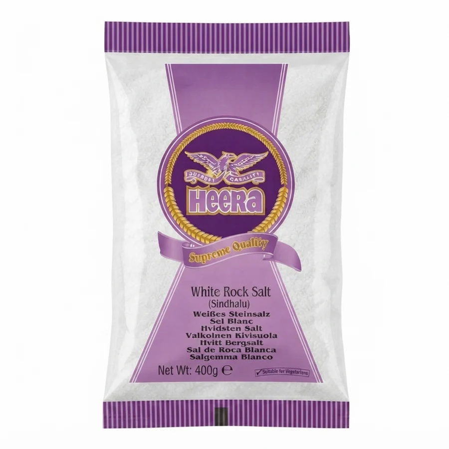 HEERA White Rock Salt Powder Sindha Namak 400 gm