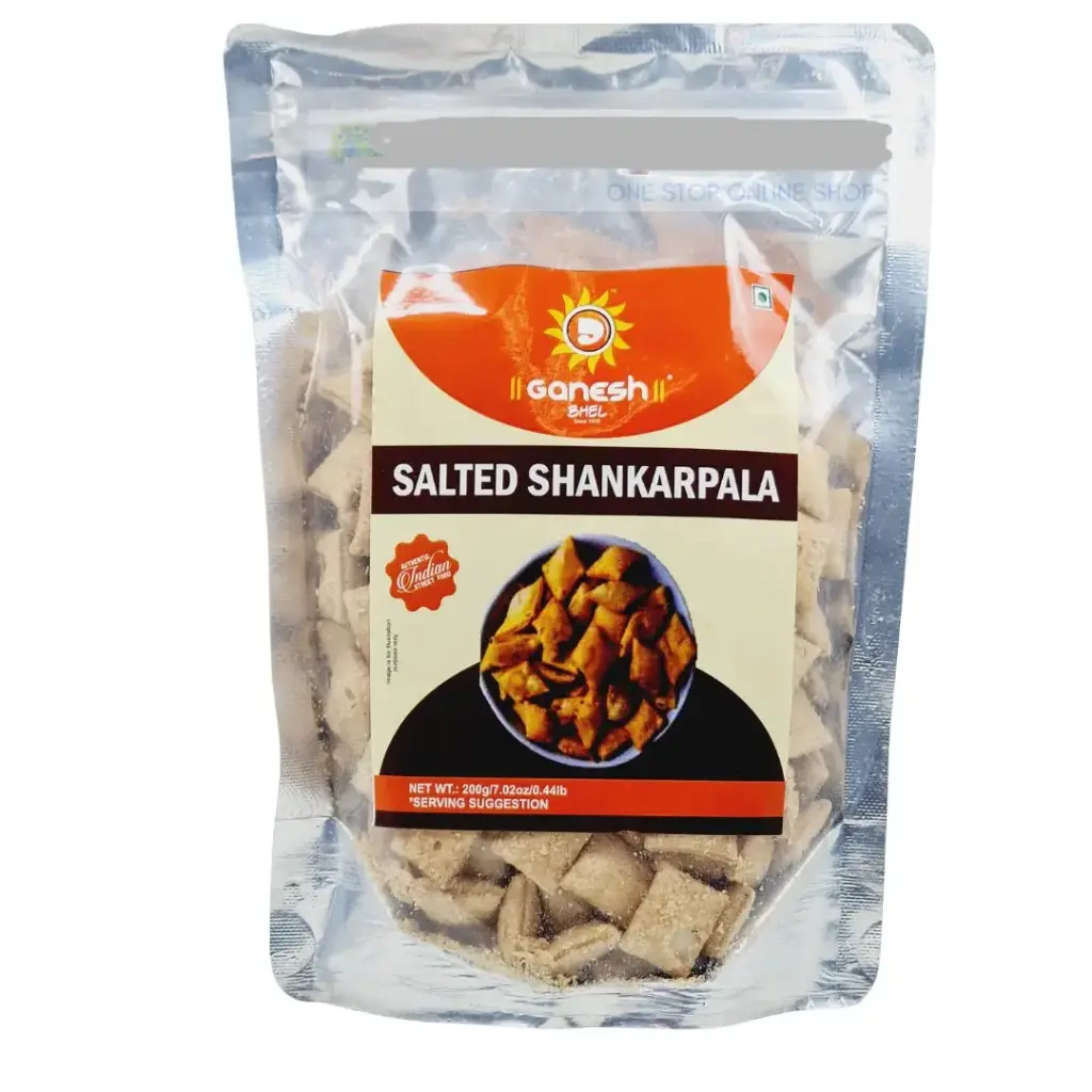 [GANESH BHEL Shankarpala Salted 200 gm] GANESH BHEL Shankarpala Salted 200 gm