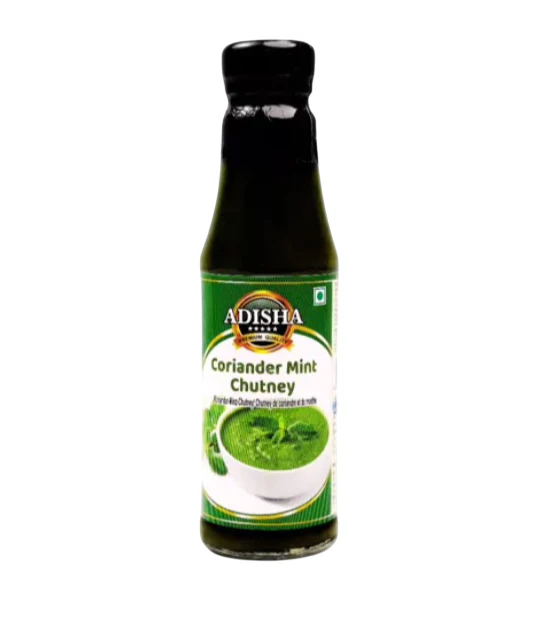 [ADISHA Coriander Mint Chutney 200 gm] ADISHA Coriander Mint Chutney 200 gm