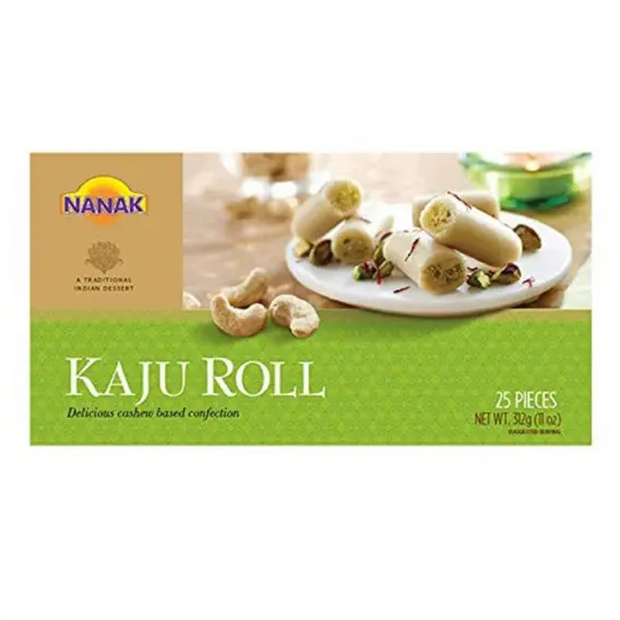 NANAK Frozen Kaju Roll 312 gm