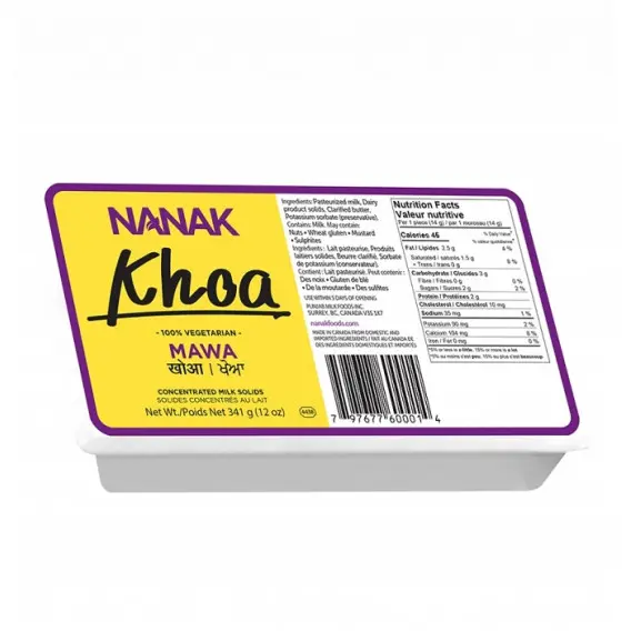 NANAK Frozen Khoa 341 gm