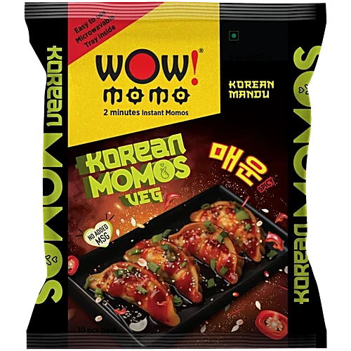WOW Korean Veg Momos 240 gm