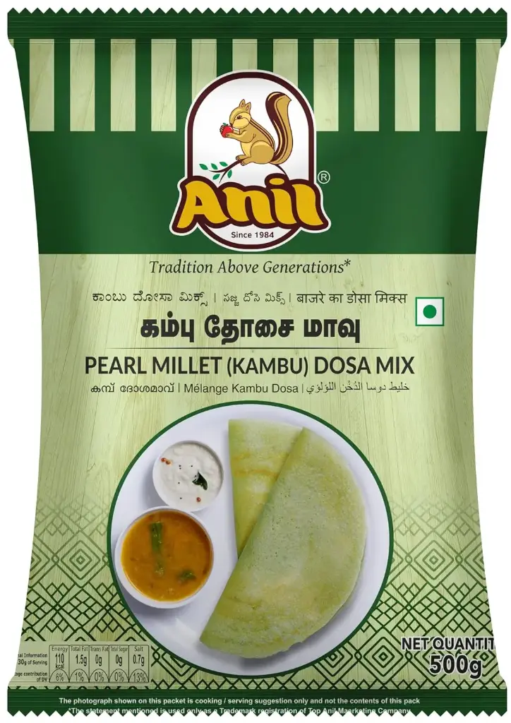 [ANIL Kambu (Pearl) Dosa Mix 500 gm] ANIL Kambu (Pearl) Dosa Mix 500 gm