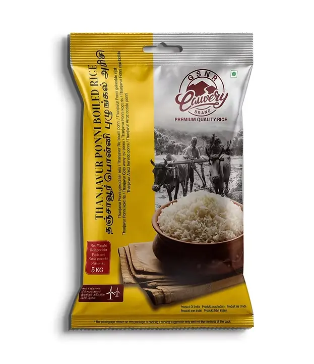 [CAUVERY Thanjavur Ponni Boiled Rice 5 kg] CAUVERY Thanjavur Ponni Boiled Rice 5 kg