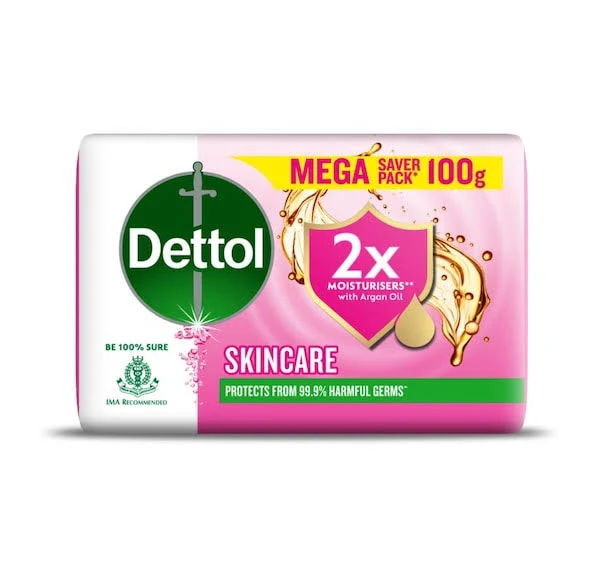 [DETTOL Skin Care Soap (Pink) 100 gm] DETTOL Skin Care Soap (Pink) 100 gm