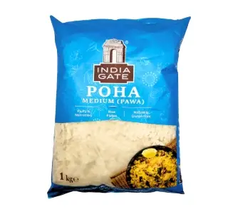 [INDIA GATE Medium Poha 1 kg] INDIA GATE Medium Poha 1 kg