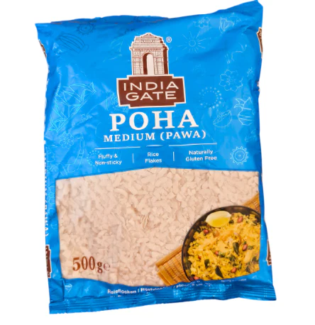 [INDIA GATE Medium Poha 500 gm] INDIA GATE Medium Poha 500 gm
