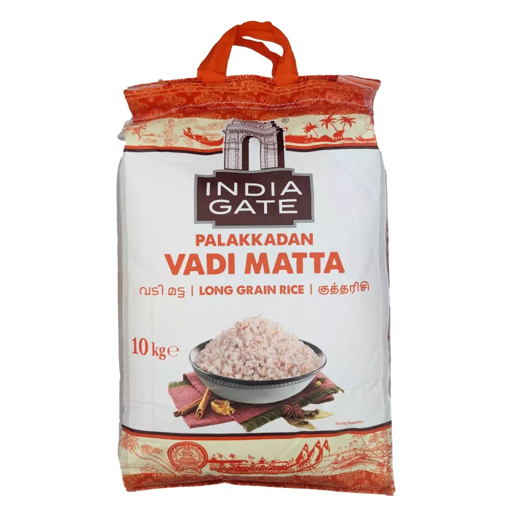 [INDIA GATE Palakadan Vadi Matta Rice 10 kg] INDIA GATE Palakadan Vadi Matta Rice 10 kg