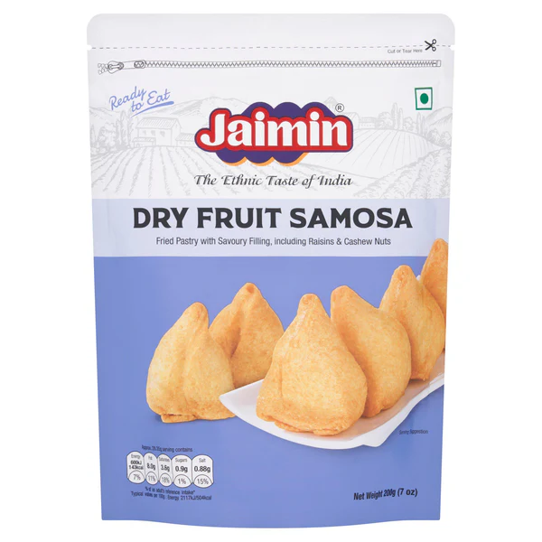 [JAIMIN Dry Fruit Samosa 200 gm] JAIMIN Dry Fruit Samosa 200 gm