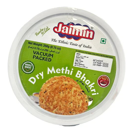 [JAIMIN Dry Methi Bhakhri 250 gm] JAIMIN Dry Methi Bhakhri 250 gm