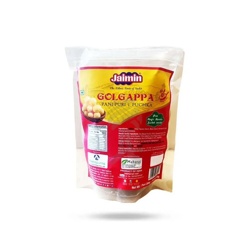 [JAIMIN Golgappa 200 gm] JAIMIN Golgappa 200 gm