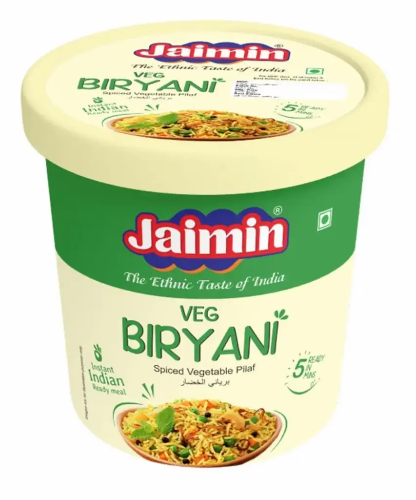 [JAIMIN Inst Veg Biryani Cup 80 gm] JAIMIN Inst Veg Biryani Cup 80 gm