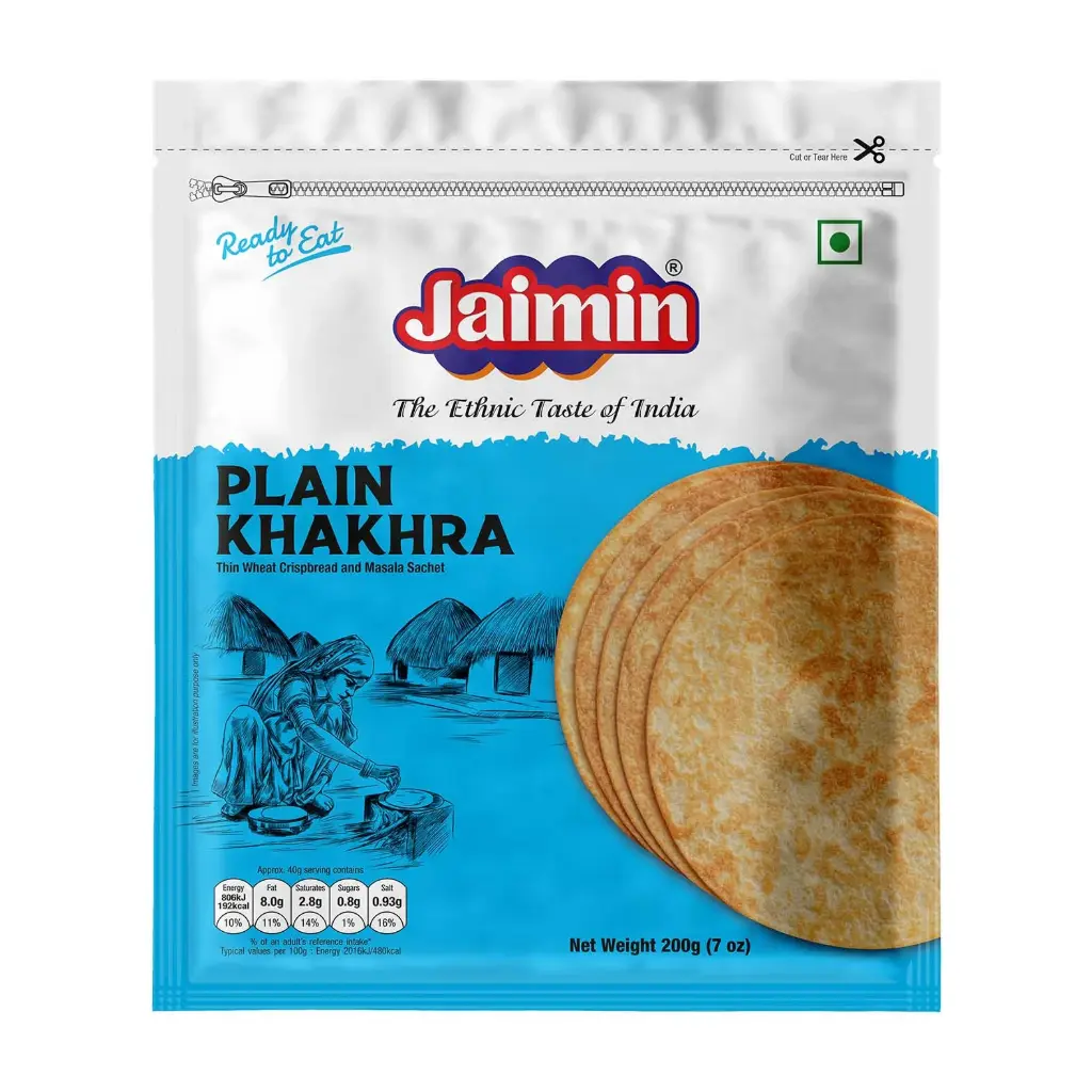 [JAIMIN Plain Khakhra 200 gm] JAIMIN Plain Khakhra 200 gm
