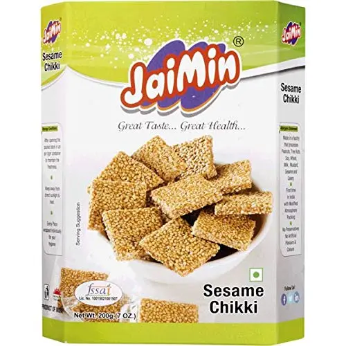 [JAIMIN Sesame Chikki 200 gm] JAIMIN Sesame Chikki 200 gm