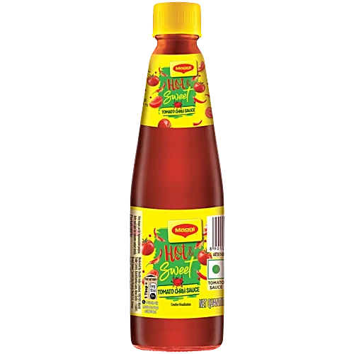 [MAGGI Hot & Sweet Sauce Bottle (Tomato&Chilli) 500 gm] MAGGI Hot & Sweet Sauce Bottle (Tomato&Chilli) 500 gm