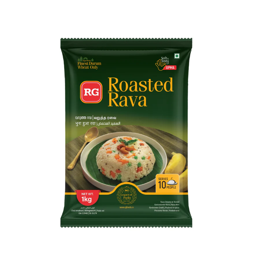 [RG Roasted Rava 1 KG] RG Roasted Rava 1 KG