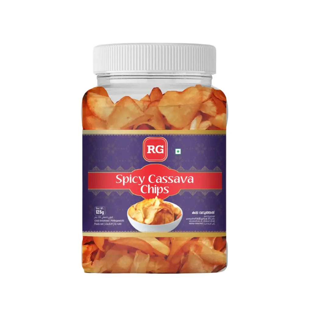 [RG Spicy Cassava Chips 125 gm] RG Spicy Cassava Chips 125 gm