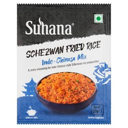 [SUHANA Schezwan Fried Rice Mix 20 gm] SUHANA Schezwan Fried Rice Mix 20 gm