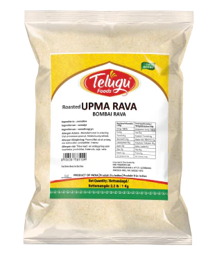 TELUGU FOOD Bombay Rava/Upma Roasted 1 KG