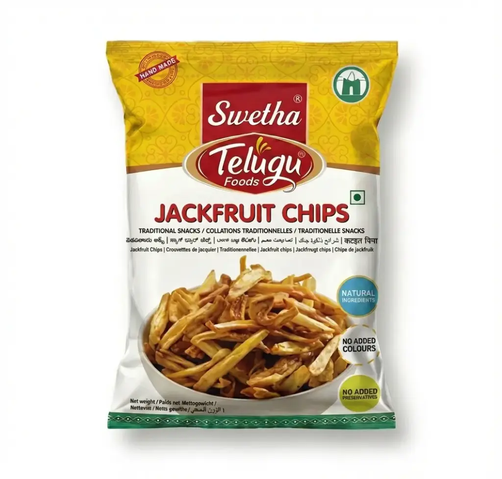 [TELUGU Jackfruit Chips 100 gm] TELUGU Jackfruit Chips 100 gm