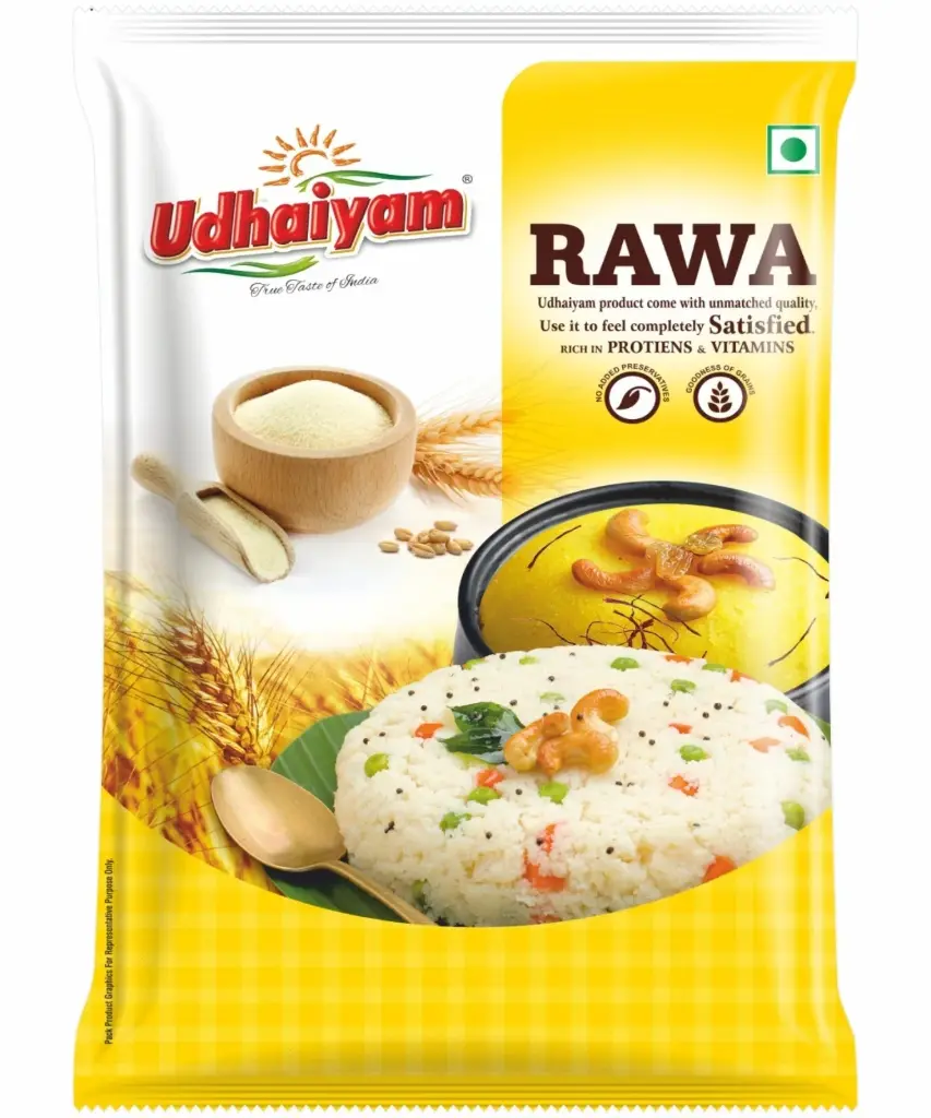 [UDHAIYAM Roasted Rava 1 KG] UDHAIYAM Roasted Rava 1 KG