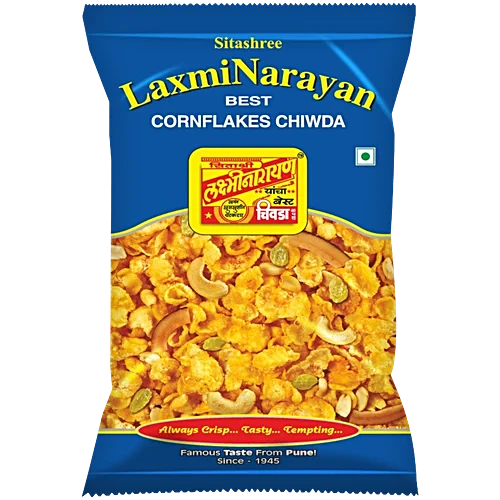 [LAXMINARAYAN Cornflakes Chiwda 200 gm] LAXMINARAYAN Cornflakes Chiwda 200 gm