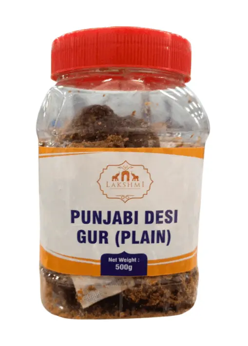 [LAXMI Punjabi Pesi Gur Jar 500 gm] LAXMI Punjabi Pesi Gur Jar 500 gm