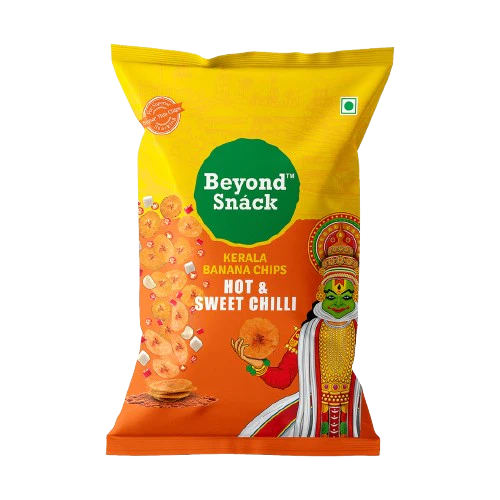 [BEYOND Banana Chips Hot & Sweet 100 gm] BEYOND Banana Chips Hot & Sweet 100 gm