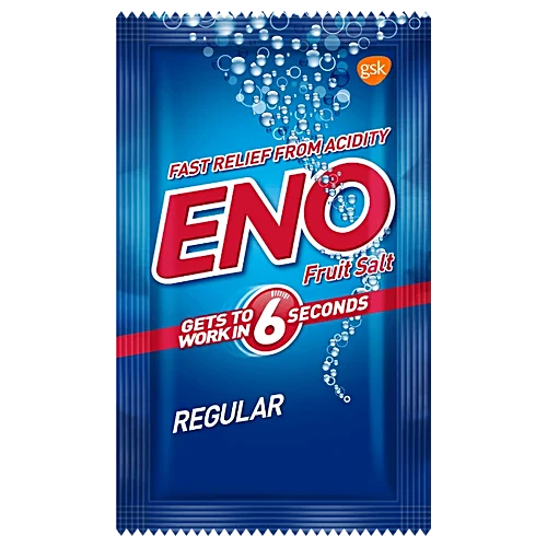[ENO Fruit Salt Regular Pouch 5 gm] ENO Fruit Salt Regular Pouch 5 gm