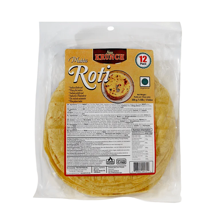 VIDHYA New Crunch Makki Roti 500 gm