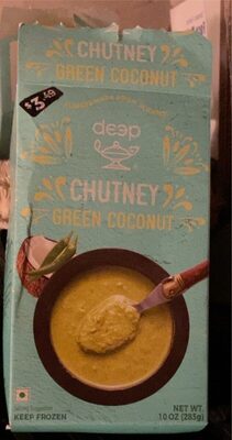 DEEP Frozen Green Coconut Chutney 283 gm