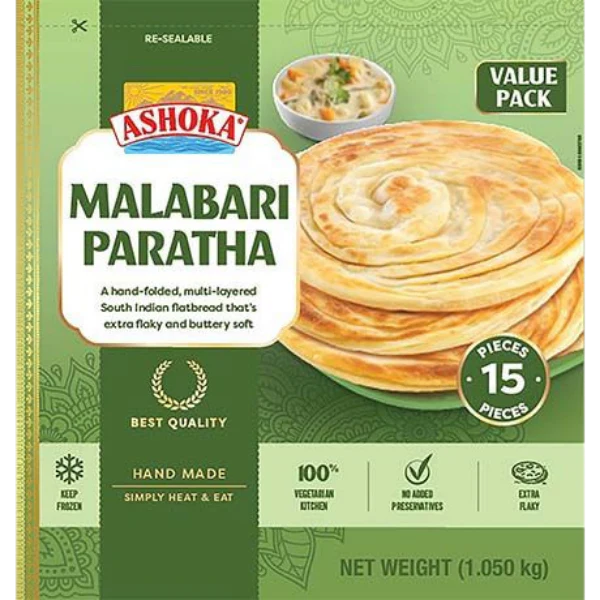 ASHOKA Frozen Malabari Paratha Family Pack 1050 gm