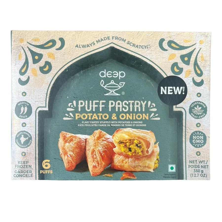 DEEP Frozen Puff Potato & Onion 360 gm