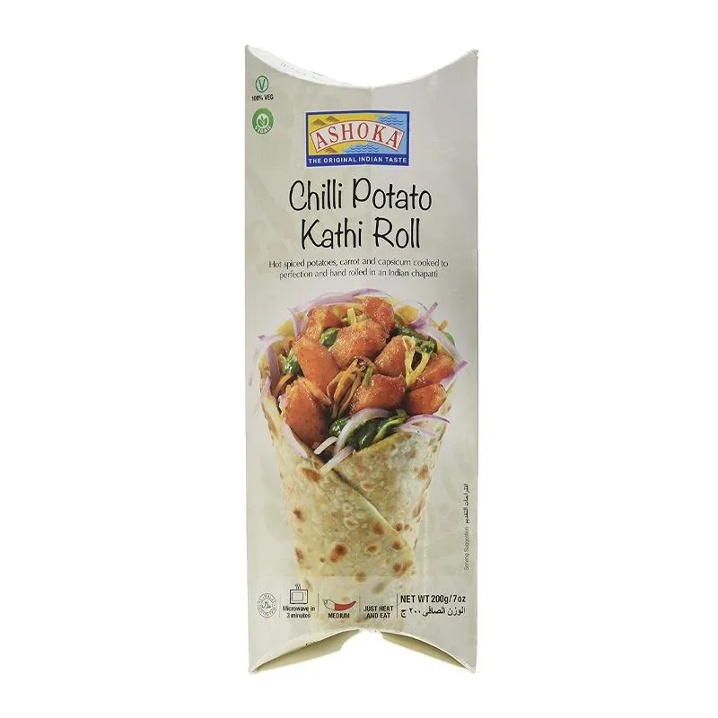 ASHOKA Frozen Kathi Roll Chilli Potato 200 gm