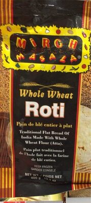 DEEP Frozen Whole Wheat Roti 400 gm