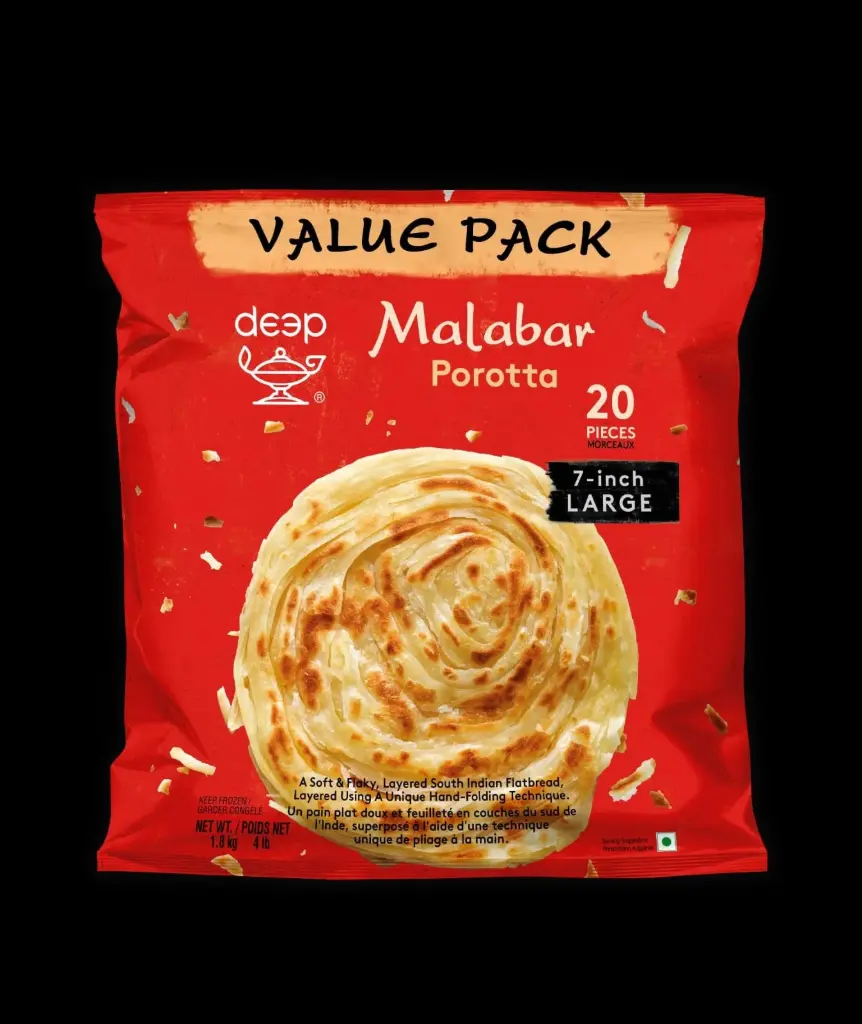 DEEP Frozen Large Malabar Paratha 1.84 KG