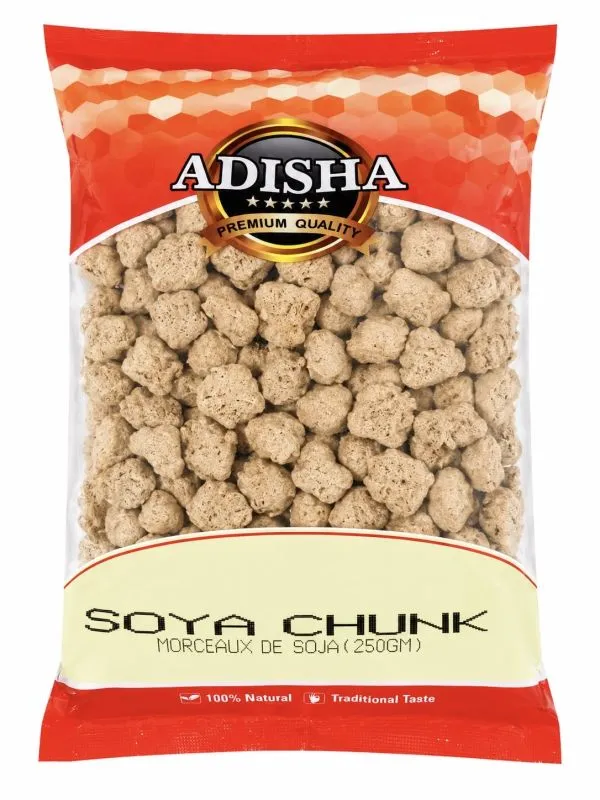 [ADISHA Soya Chunks 250 gm] ADISHA Soya Chunks 250 gm