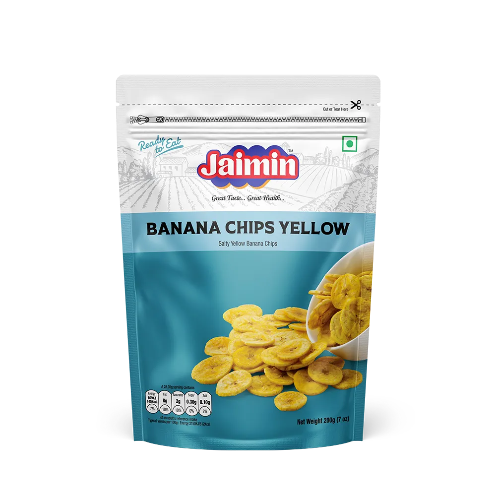[JAIMIN Yellow Banana Chips 175 gm] JAIMIN Yellow Banana Chips 175 gm