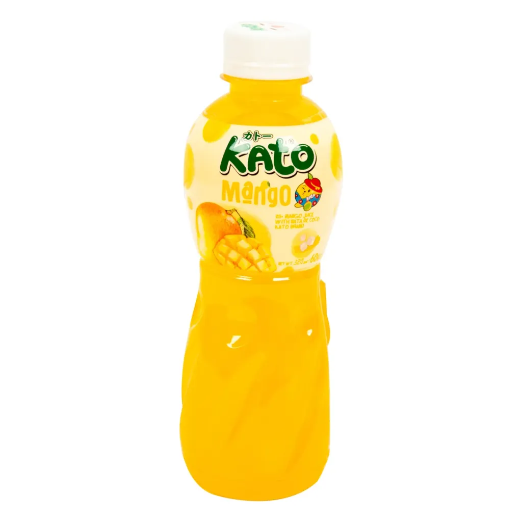[KATO Mango Juice With Nata De Coco 320 ml] KATO Mango Juice With Nata De Coco 320 ml