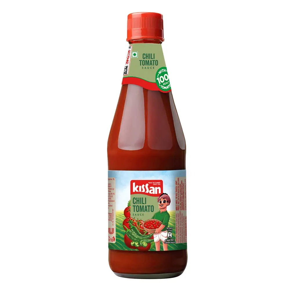 [KISSAN Tomato Chilli Ketchup 500 gm] KISSAN Tomato Chilli Ketchup 500 gm