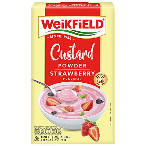 WEIKFIELD Custurd Strawberry Powder 75 gm