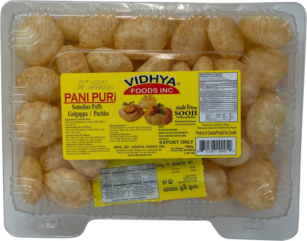 VIDHYA Pani Puri 160 gm